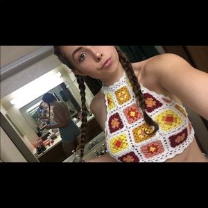 *2 for $15* CROCHET FESTIVAL TOP